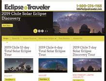 Tablet Screenshot of eclipsetraveler.com